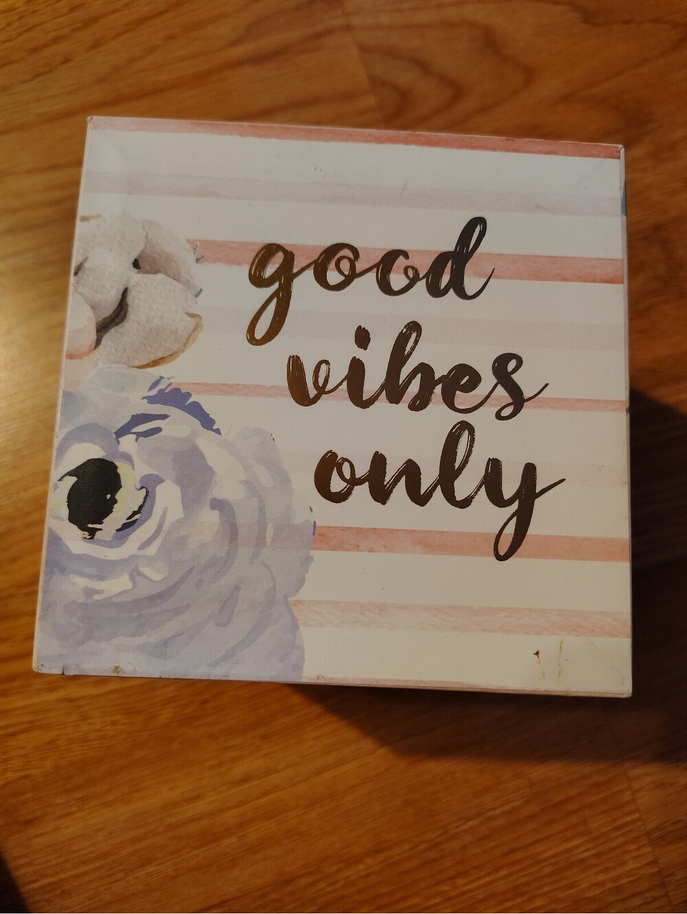 Positive Quotes Lightweight Cube